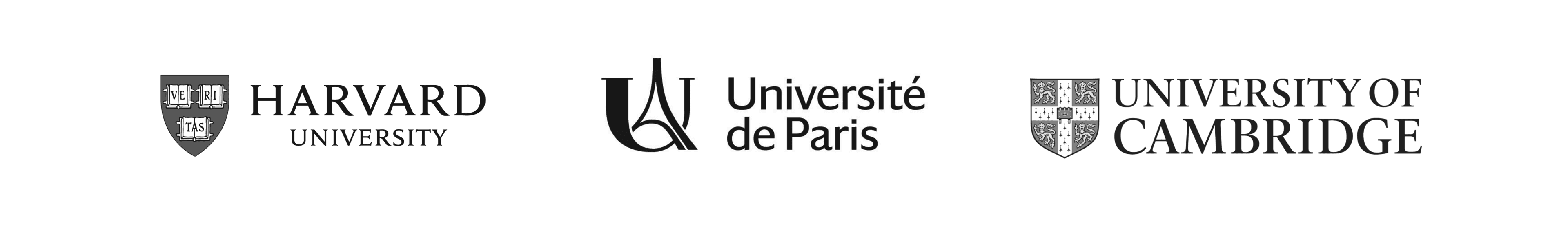 Partner universities: Harvard University, Université de Paris, University of Cambridge